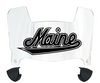 Maine Black Bears Mini Football Helmet Visor Shield w/ Clips - PICK VISOR & LOGO COLOR