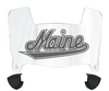 Maine Black Bears Mini Football Helmet Visor Shield w/ Clips - PICK VISOR & LOGO COLOR