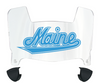 Maine Black Bears Mini Football Helmet Visor Shield w/ Clips - PICK VISOR & LOGO COLOR