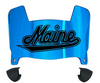 Maine Black Bears Mini Football Helmet Visor Shield w/ Clips - PICK VISOR & LOGO COLOR