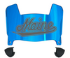 Maine Black Bears Mini Football Helmet Visor Shield w/ Clips - PICK VISOR & LOGO COLOR
