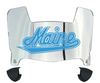 Maine Black Bears Mini Football Helmet Visor Shield w/ Clips - PICK VISOR & LOGO COLOR