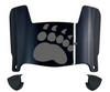 Maine Black Bears Mini Football Helmet Visor Shield w/ Clips - PICK VISOR & LOGO COLOR