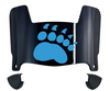 Maine Black Bears Mini Football Helmet Visor Shield w/ Clips - PICK VISOR & LOGO COLOR