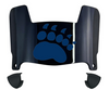Maine Black Bears Mini Football Helmet Visor Shield w/ Clips - PICK VISOR & LOGO COLOR