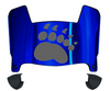 Maine Black Bears Mini Football Helmet Visor Shield w/ Clips - PICK VISOR & LOGO COLOR