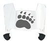 Maine Black Bears Mini Football Helmet Visor Shield w/ Clips - PICK VISOR & LOGO COLOR