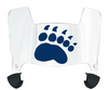 Maine Black Bears Mini Football Helmet Visor Shield w/ Clips - PICK VISOR & LOGO COLOR