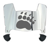 Maine Black Bears Mini Football Helmet Visor Shield w/ Clips - PICK VISOR & LOGO COLOR