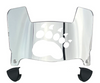 Maine Black Bears Mini Football Helmet Visor Shield w/ Clips - PICK VISOR & LOGO COLOR
