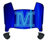 Maine Black Bears Mini Football Helmet Visor Shield w/ Clips - PICK VISOR & LOGO COLOR