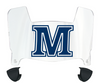 Maine Black Bears Mini Football Helmet Visor Shield w/ Clips - PICK VISOR & LOGO COLOR