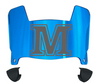 Maine Black Bears Mini Football Helmet Visor Shield w/ Clips - PICK VISOR & LOGO COLOR