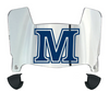Maine Black Bears Mini Football Helmet Visor Shield w/ Clips - PICK VISOR & LOGO COLOR