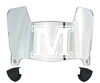 Maine Black Bears Mini Football Helmet Visor Shield w/ Clips - PICK VISOR & LOGO COLOR