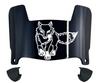 Marist Red Foxes Mini Football Helmet Visor Shield w/ Clips - PICK VISOR & LOGO COLOR