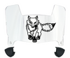 Marist Red Foxes Mini Football Helmet Visor Shield w/ Clips - PICK VISOR & LOGO COLOR