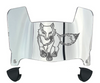 Marist Red Foxes Mini Football Helmet Visor Shield w/ Clips - PICK VISOR & LOGO COLOR