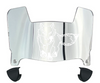 Marist Red Foxes Mini Football Helmet Visor Shield w/ Clips - PICK VISOR & LOGO COLOR