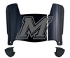 Marist Red Foxes Mini Football Helmet Visor Shield w/ Clips - PICK VISOR & LOGO COLOR