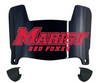 Marist Red Foxes Mini Football Helmet Visor Shield w/ Clips - PICK VISOR & LOGO COLOR