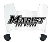 Marist Red Foxes Mini Football Helmet Visor Shield w/ Clips - PICK VISOR & LOGO COLOR