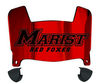 Marist Red Foxes Mini Football Helmet Visor Shield w/ Clips - PICK VISOR & LOGO COLOR