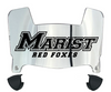 Marist Red Foxes Mini Football Helmet Visor Shield w/ Clips - PICK VISOR & LOGO COLOR