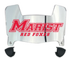 Marist Red Foxes Mini Football Helmet Visor Shield w/ Clips - PICK VISOR & LOGO COLOR