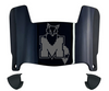 Marist Red Foxes Mini Football Helmet Visor Shield w/ Clips - PICK VISOR & LOGO COLOR