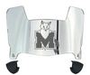Marist Red Foxes Mini Football Helmet Visor Shield w/ Clips - PICK VISOR & LOGO COLOR