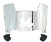 Marist Red Foxes Mini Football Helmet Visor Shield w/ Clips - PICK VISOR & LOGO COLOR