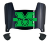 Marshall Thundering Herd Mini Football Helmet Visor Shield w/ Clips - PICK VISOR & LOGO COLOR
