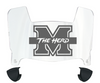 Marshall Thundering Herd Mini Football Helmet Visor Shield w/ Clips - PICK VISOR & LOGO COLOR