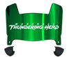 Marshall Thundering Herd Mini Football Helmet Visor Shield w/ Clips - PICK VISOR & LOGO COLOR