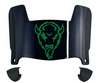 Marshall Thundering Herd Mini Football Helmet Visor Shield w/ Clips - PICK VISOR & LOGO COLOR