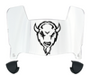 Marshall Thundering Herd Mini Football Helmet Visor Shield w/ Clips - PICK VISOR & LOGO COLOR