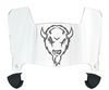 Marshall Thundering Herd Mini Football Helmet Visor Shield w/ Clips - PICK VISOR & LOGO COLOR