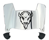 Marshall Thundering Herd Mini Football Helmet Visor Shield w/ Clips - PICK VISOR & LOGO COLOR