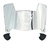 Marshall Thundering Herd Mini Football Helmet Visor Shield w/ Clips - PICK VISOR & LOGO COLOR