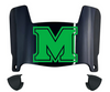 Marshall Thundering Herd Mini Football Helmet Visor Shield w/ Clips - PICK VISOR & LOGO COLOR
