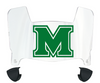 Marshall Thundering Herd Mini Football Helmet Visor Shield w/ Clips - PICK VISOR & LOGO COLOR
