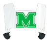 Marshall Thundering Herd Mini Football Helmet Visor Shield w/ Clips - PICK VISOR & LOGO COLOR