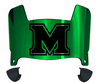 Marshall Thundering Herd Mini Football Helmet Visor Shield w/ Clips - PICK VISOR & LOGO COLOR