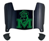 Marshall Thundering Herd Mini Football Helmet Visor Shield w/ Clips - PICK VISOR & LOGO COLOR