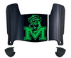 Marshall Thundering Herd Mini Football Helmet Visor Shield w/ Clips - PICK VISOR & LOGO COLOR