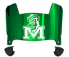 Marshall Thundering Herd Mini Football Helmet Visor Shield w/ Clips - PICK VISOR & LOGO COLOR