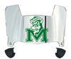 Marshall Thundering Herd Mini Football Helmet Visor Shield w/ Clips - PICK VISOR & LOGO COLOR