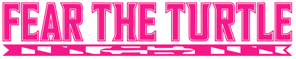 Maryland Terrapins Hot Pink Fear The Turtle Logo Premium DieCut Vinyl Decal PICK SIZE