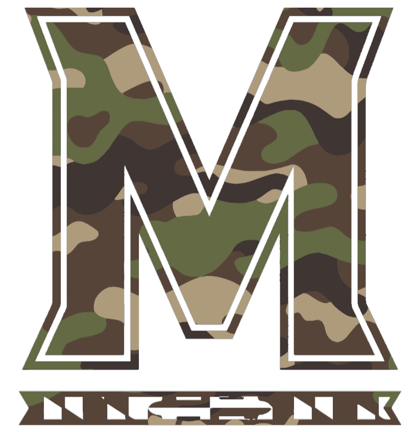 Maryland Terrapins Woodland Camo Camouflage Team Logo Premium DieCut Vinyl Decal PICK SIZE